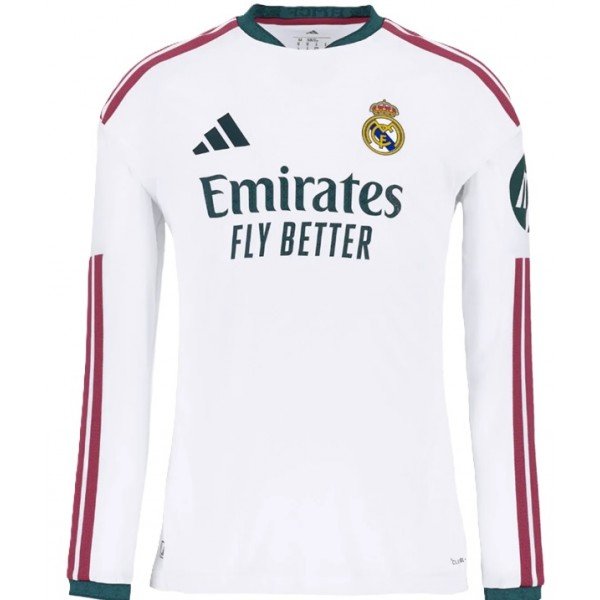 Camisa I Real Madrid 2026 2027 Adidas oficial manga comprida